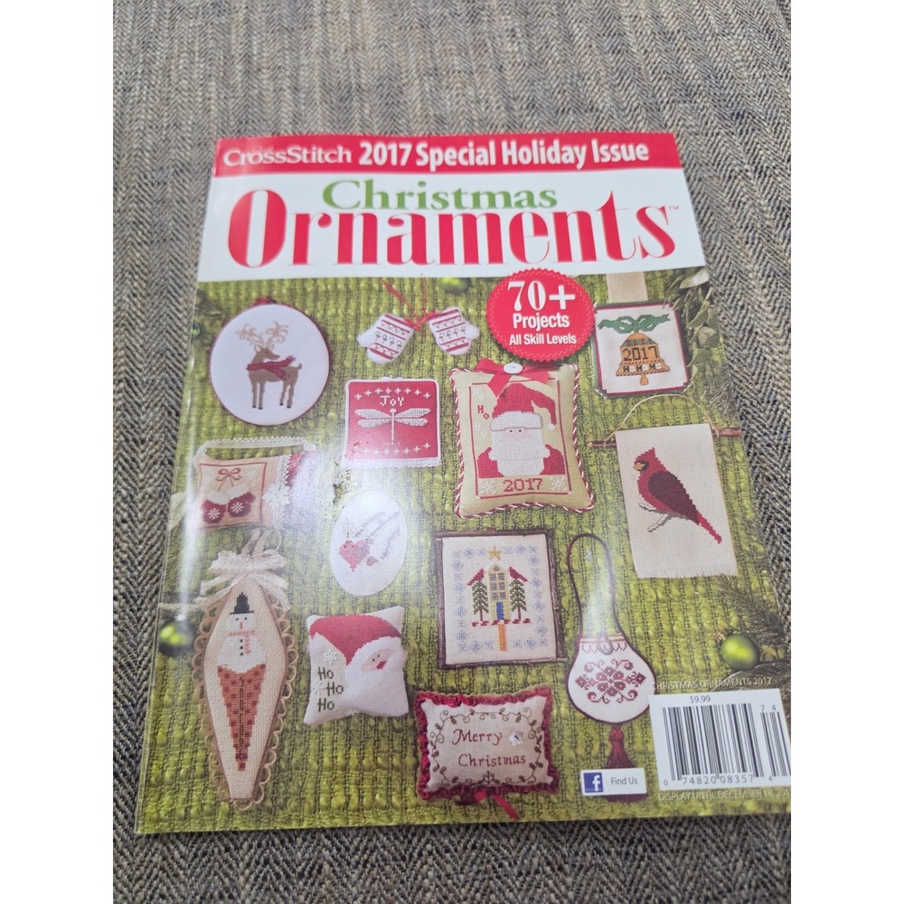 Just CrossStitch 2017‎ Special Holiday Christmas Ornaments magazine patterns